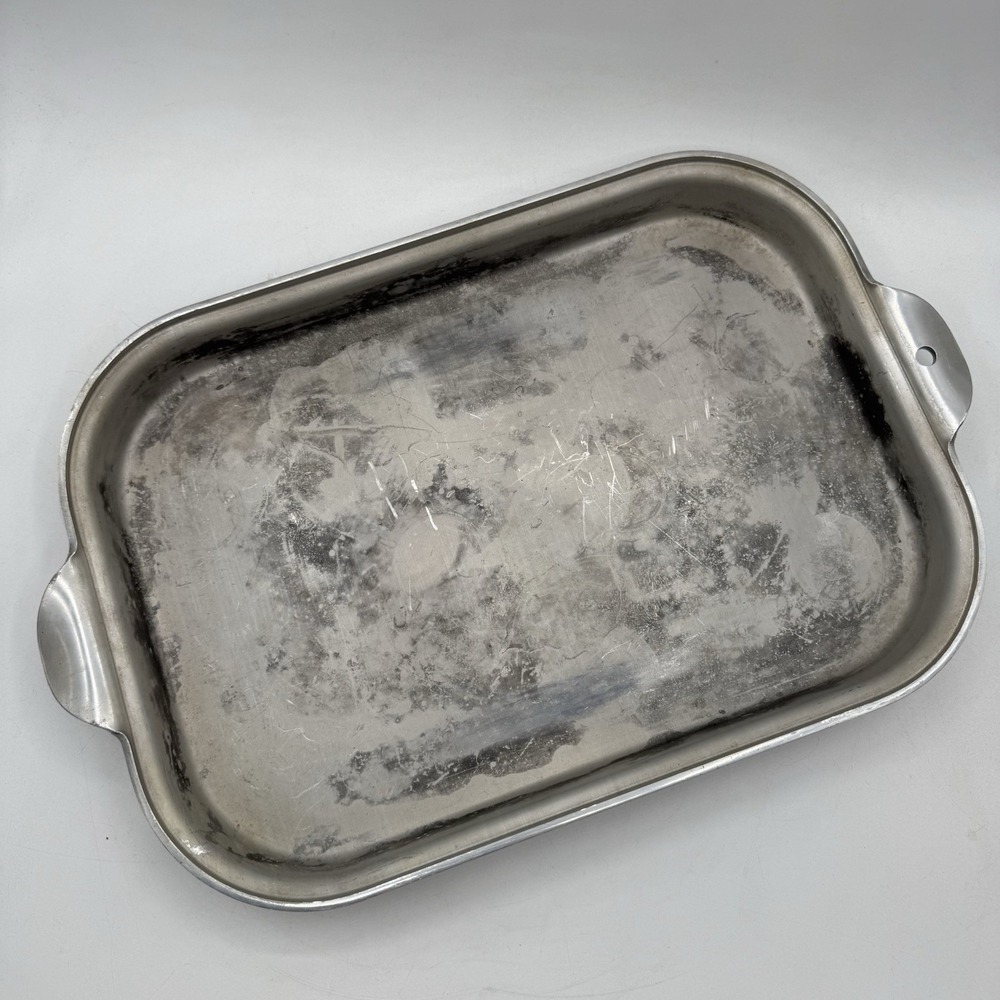 Vintage Wear Ever USA No. 918 11"X16" Aluminum Roast & Bake Pan- Nice Shape!